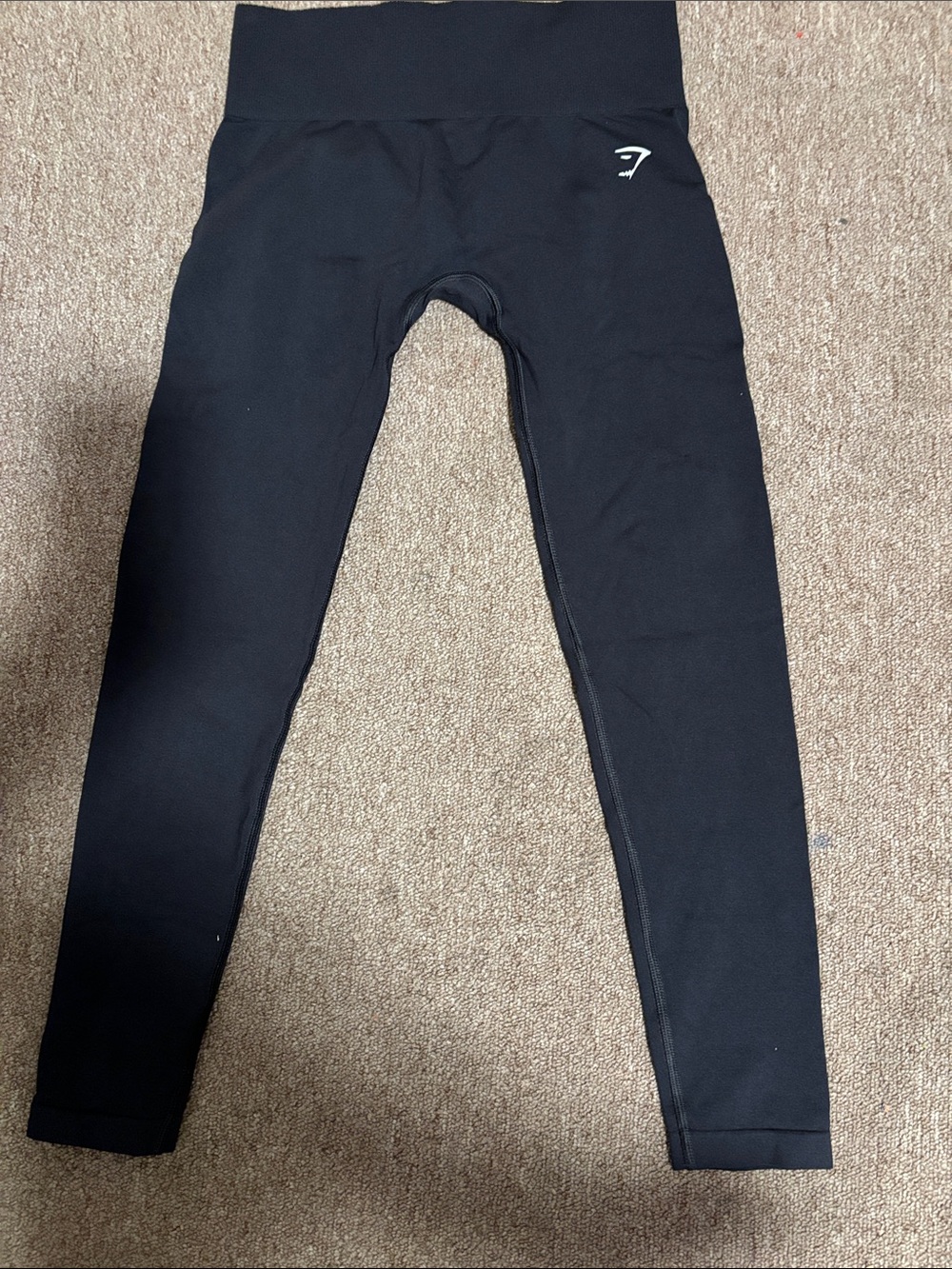 Gymshark Black High Rise Seamless Leggings